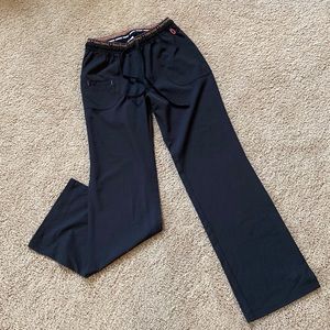 HeartSoul Drawstring Scrub Pants S Black